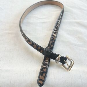 Brighton Vintage Animal Print Women’s Belt L/34